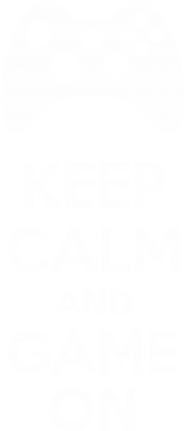 Шеврон круглий KEEP CALM and GAME ON 2