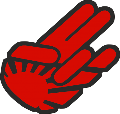 Кружка двоколірна 320ml JDM Arm 2