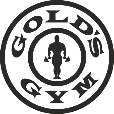 Шеврон круглый Gold's Gym 2