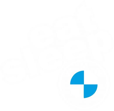 Шеврон щит Eat, sleep, BMW 2