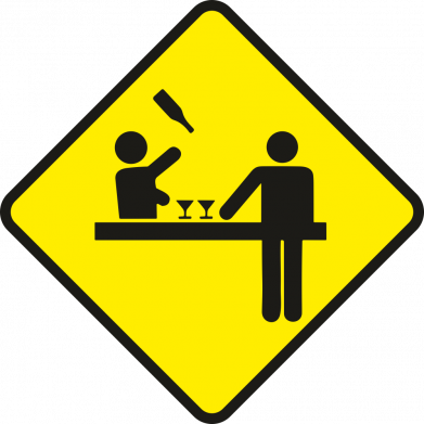 Шопер Бармен знак 2