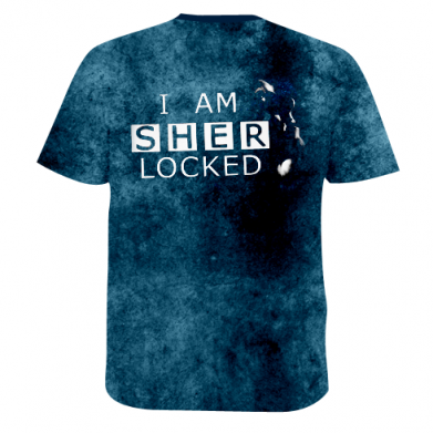 Мужская 3D футболка I am Sherlocked 2