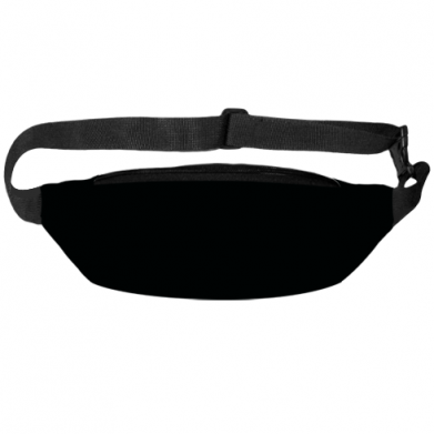 3D сумка-бананка MAN on black 2