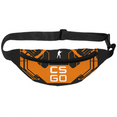 Принт 3D сумка-бананка CS GO Chip Texture, Фото № 2 - FATLINE