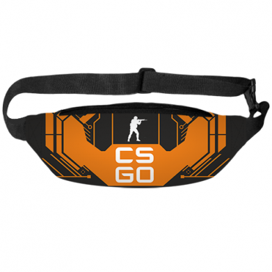 Принт 3D сумка-бананка CS GO Chip Texture, Фото № 2 - FATLINE