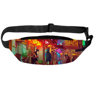 Принт 3D сумка-бананка Stray game, Фото № 2 - FATLINE