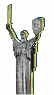 Принт Чоловіча футболка Stedman Батьківщина-Мати з Тризубом на щиті, Фото № 2 - FATLINE