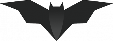 Кружка 320ml Batman unusual logo 2
