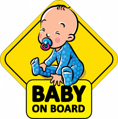 Дитяча футболка Малюк у машині 2