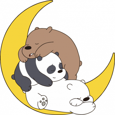 Женские трусы We bare bears sleep 2