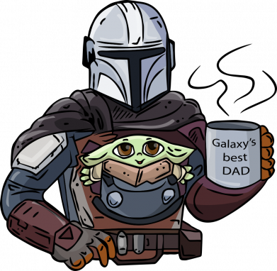 Термобутылка Viano Galaxy's best dad 2