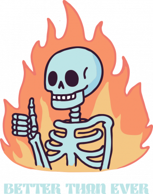 Женская футболка Better than ever 2