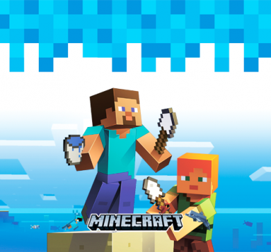Принт 3D панама дитяча Minecraft summer, Фото № 1 - FATLINE