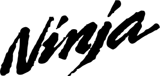 Шеврон закругленный прямоугольный Ninja 2