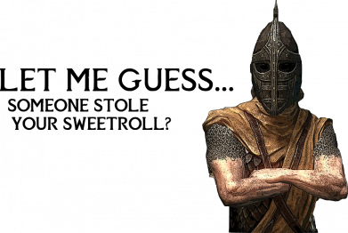 Let me guess.. someone stole your sweetroll?