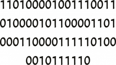 Принт Чехол для Xiaomi Redmi 9a Binary code, Фото № 2 - FATLINE