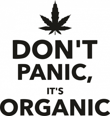 Рулетка-брелок Dont panic its organic 2