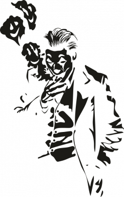 Принт Кружка двоколірна 320ml Joker smokes and smiles, Фото № 2 - FATLINE