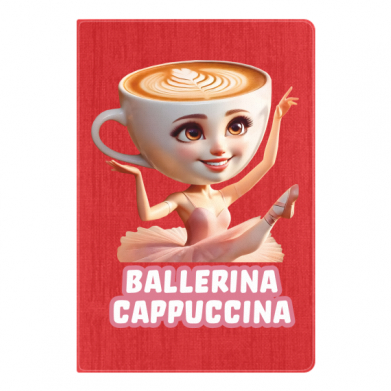 Принт  Блокнот А5 BALLERINA CAPPUCCINA (РОЗПРОДАЖ), Фото № 1 - FATLINE