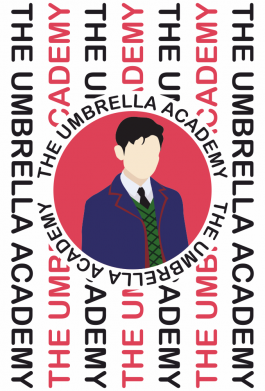 Стікер Number Five. Umbrella Academy 2