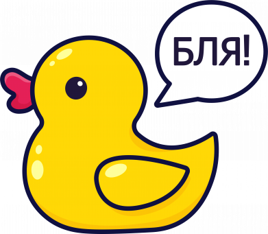 Принт Футболка премиум детская FATLINE Бл... Утка, Фото № 2 - FATLINE