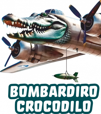 Чехол из раздела Мемы BOMBARDIRO CROCODILO для Apple iPhone 14 Pro 2