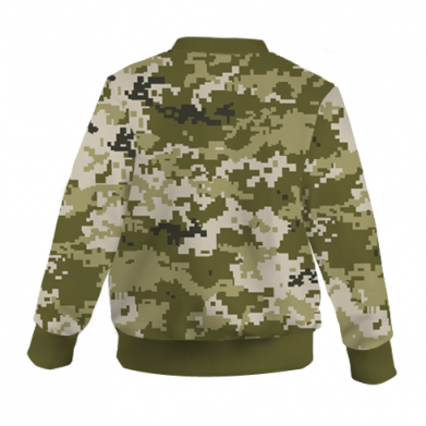 Детский 3D бомбер Камуфляж ВСУ 2