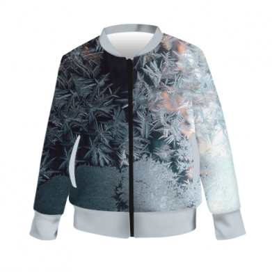 Принт Детский 3D бомбер Frosting pattern, Фото № 2 - FATLINE