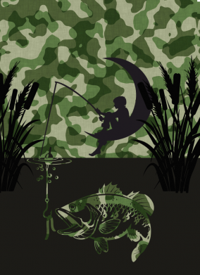 Чохол з розділу Риба Хлопчик сидячи на місяці рибалить для Xiaomi Redmi A3 2