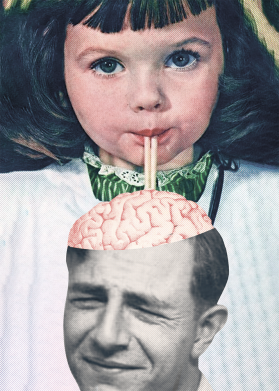 Флаг Постер "Brain eater" 2