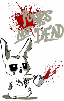 Дитяча футболка Punks not dead and bunny 2