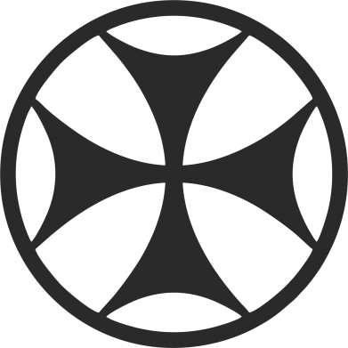 Металлическая табличка Грузинский Крест 2