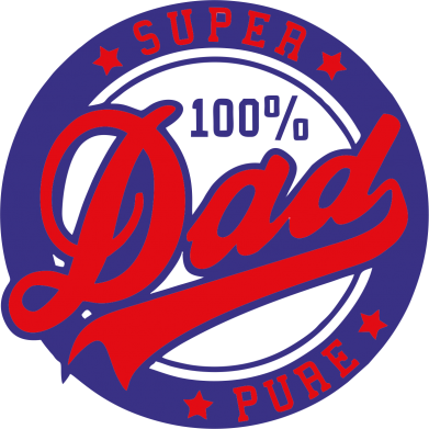 Принт Кружка 420ml Super Dad Pure 100%, Фото № 2 - FatLine