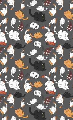 Принт Чохол для iPhone 11 Pro Funny Kittens Pattern, Фото № 2 - FATLINE