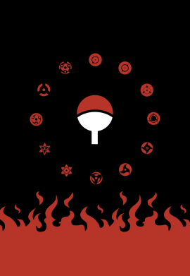 Чехол из раздела Саске Учиха Naruto Sasuke Uchiha Sharingan для Xiaomi Redmi Note 9 4G 2