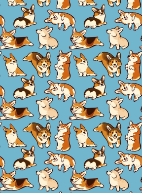 Чехол из раздела Собака Cute Corgis для Apple iPhone 15 Plus 2