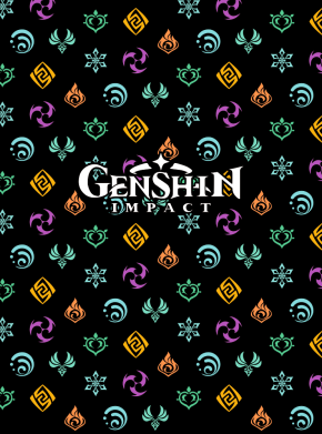 Стикер Genshin Impact Elements 2