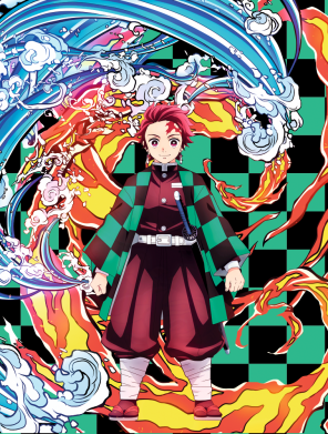 Стікер Demon Slayer Kimetsu No Yaiba 2