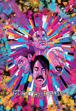 Чохол з розділу Punk RHCP Art для Xiaomi Redmi Note 12 5G/Poco X5 5G 2