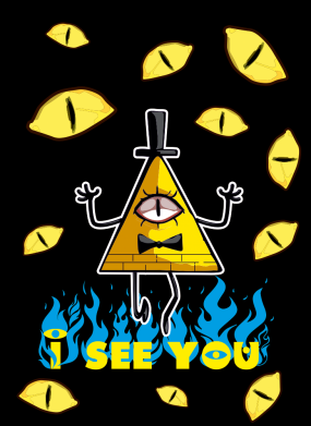 Принт Чохол для Samsung A20 Bill Cipher, Фото № 2 - FATLINE