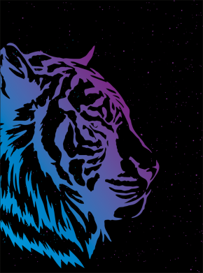 Чохол з розділу Тигр Neon Tiger для Apple iPhone 13 2