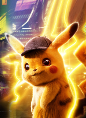 Принт Чохол для Xiaomi Poco X6 Pikachu Detective Neon, Фото № 2 - FATLINE