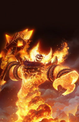 Принт Прапор World of Warcraft Ragnaros, Фото № 2 - FATLINE