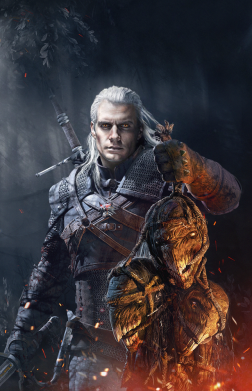 Принт Блокнот А5 The witcher and witches head, Фото № 2 - FATLINE