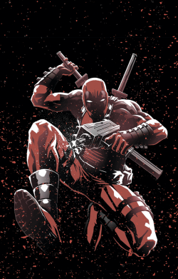 Принт Блокнот А5 Deadpool in flight, Фото № 2 - FATLINE