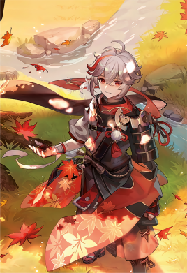 Стикер Kazuha Autumn 2