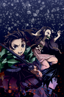 Принт Чохол для Xiaomi Redmi Note 7 Kimetsu no yaiba characters, Фото № 2 - FATLINE