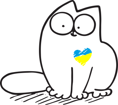 Кружка 320ml Типовий український кіт 2
