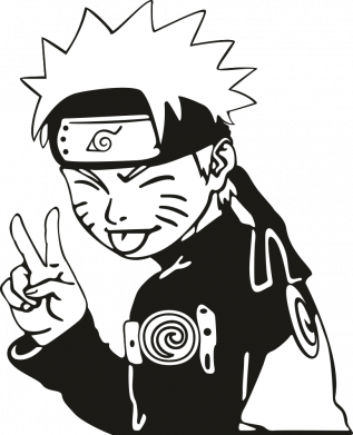 Мужская футболка Stedman Funny Naruto art 2