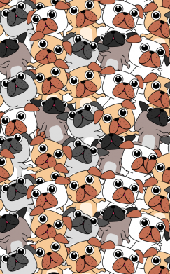 Стикер Little puppies 2